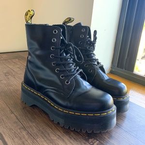 Black Platform Jadon Doc Martens